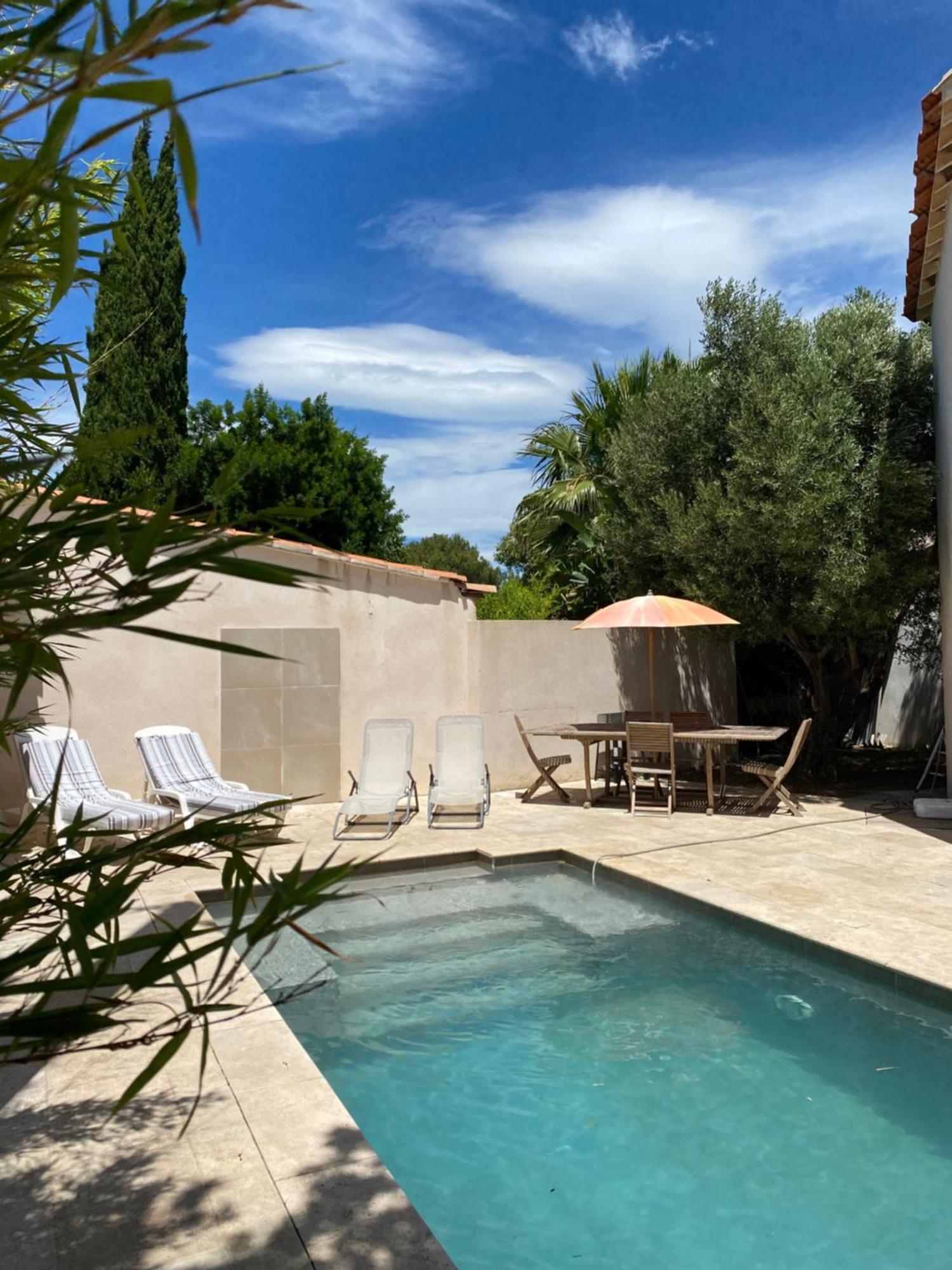 Luxueuse Villa Avec Piscine Region Paca Et Maison Contemporaine Ла-Сейн-сюр-Мер Экстерьер фото